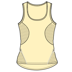 Fashion sewing patterns for LADIES T-Shirts Top tank 6887